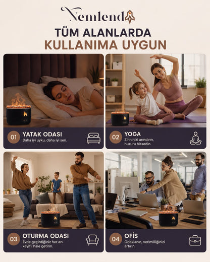 Nemlendi™ Volkanik Aromaterapi Top